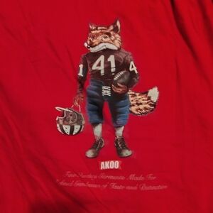 AKOO Red Graphic T-Shirt